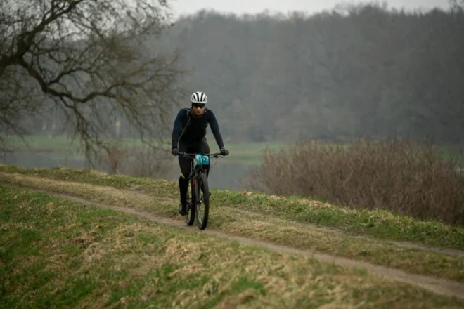 Łukasz Gabryel z Barcikowic ukończył wyścig kolarskie w ramach XII Ultramaratonu Zielonogórskiego Nowe Granice na 19. miejscu