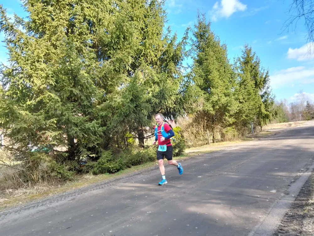 Ultramaraton Zielonogórski Nowe Granice 2026 w Barcikowicach (73. km)