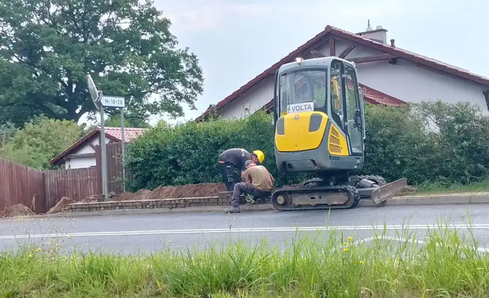 Jak powstawało II przejście dla pieszych na DW 283 w Barcikowicach