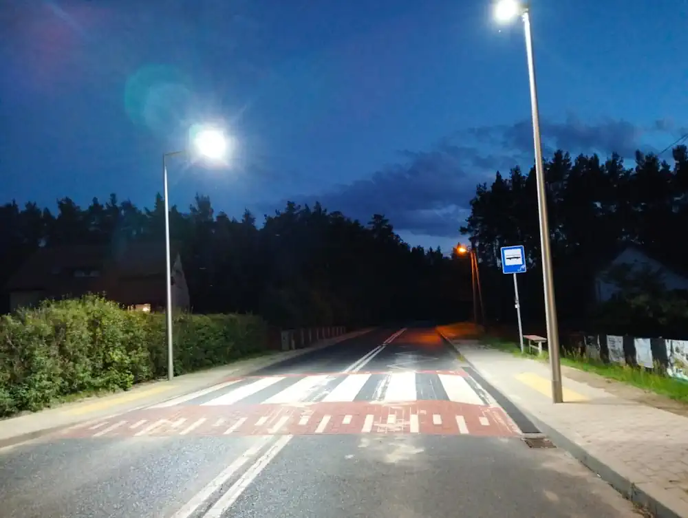 Gotowy drugi spowalniacz w Barcikowicach w ciągu DW 283