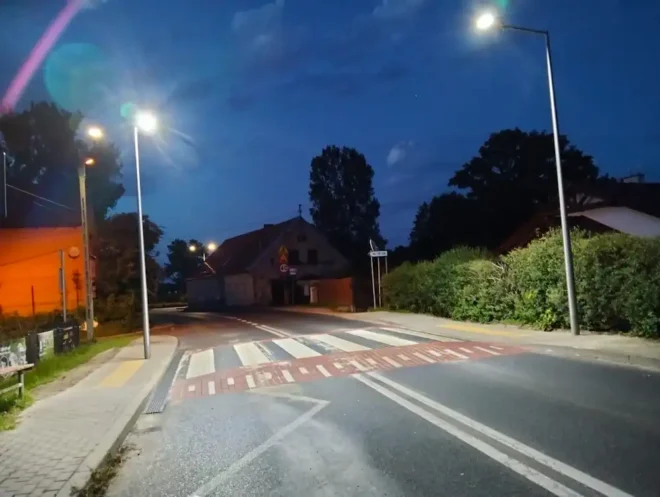 Jak powstawało II przejście dla pieszych na DW 283 w Barcikowicach